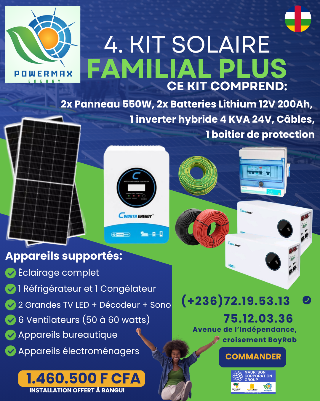 PowerMax Energy Kit 04 Familial Plus