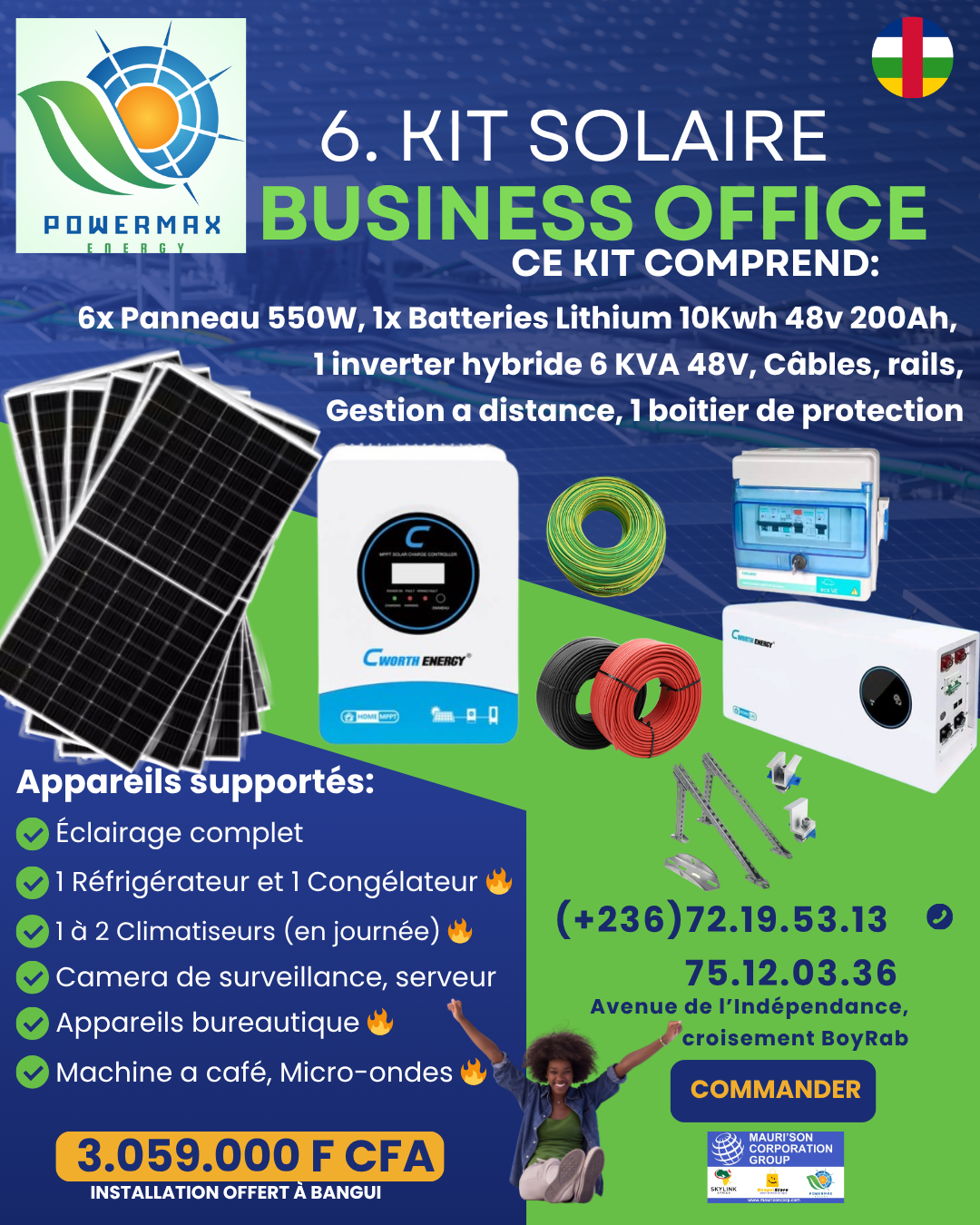 PowerMax Energy Kit 06 Business Office