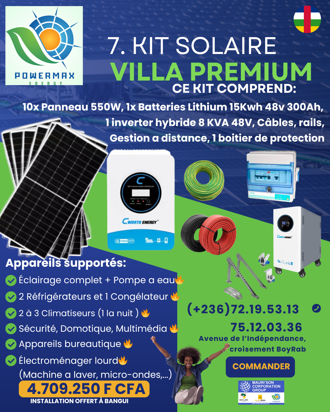 PowerMax Energy Kit 07 Villa Premium