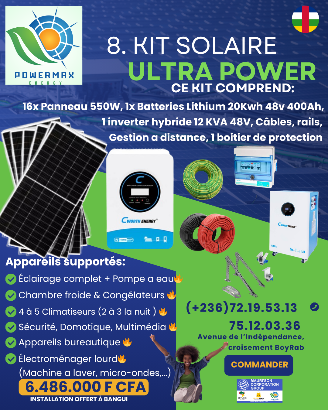 PowerMax Energy Kit 08 Ultra Power