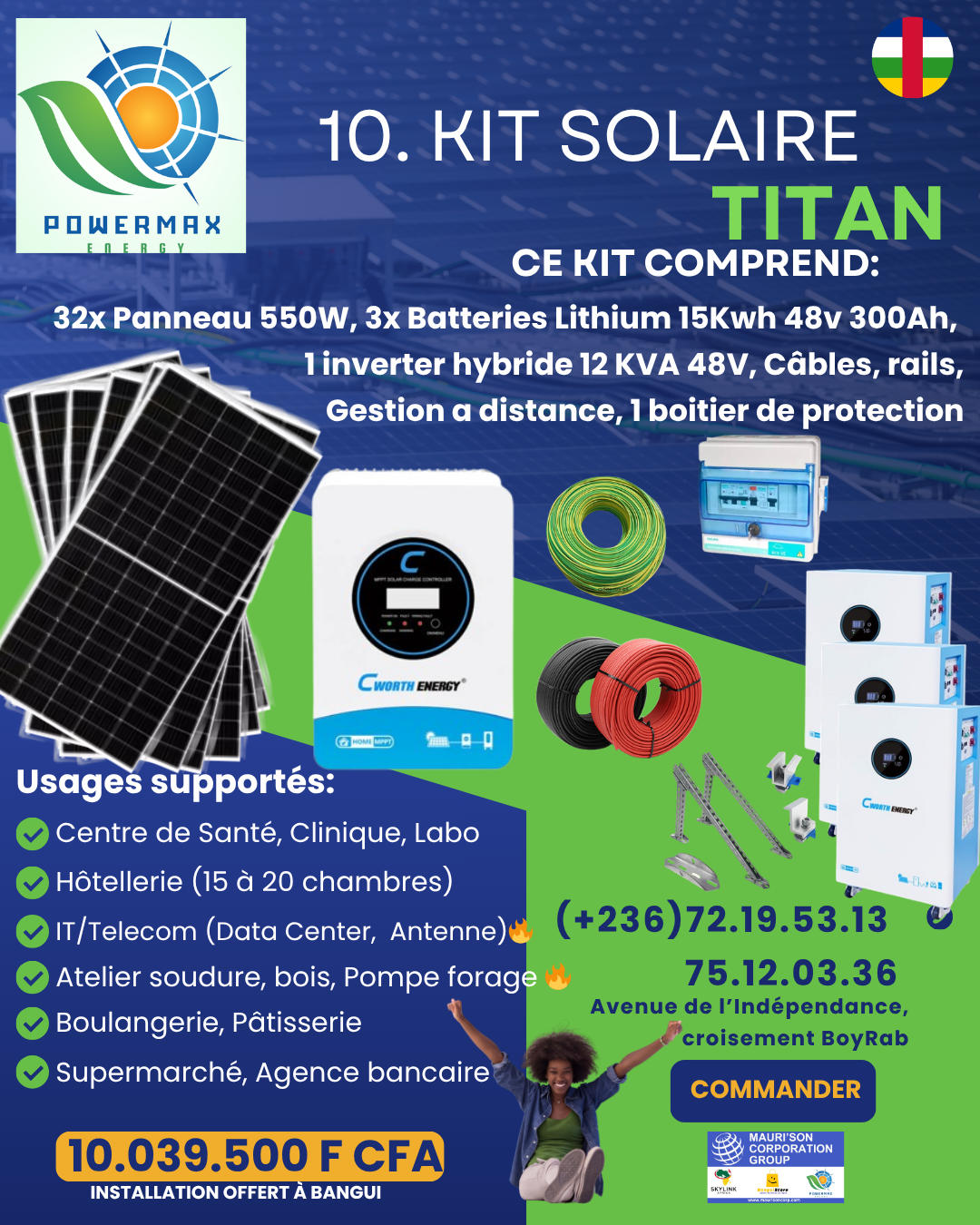 PowerMax Energy Kit 10 Titan